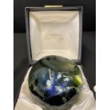 Caithness paperweight Boxed limited edition 1979 (numbered 28/200) Caithness paperweight Peregrine
