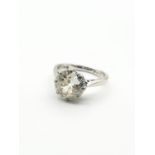 A 2.2ct Diamond Solitaire Ring in 18ct white Gold setting