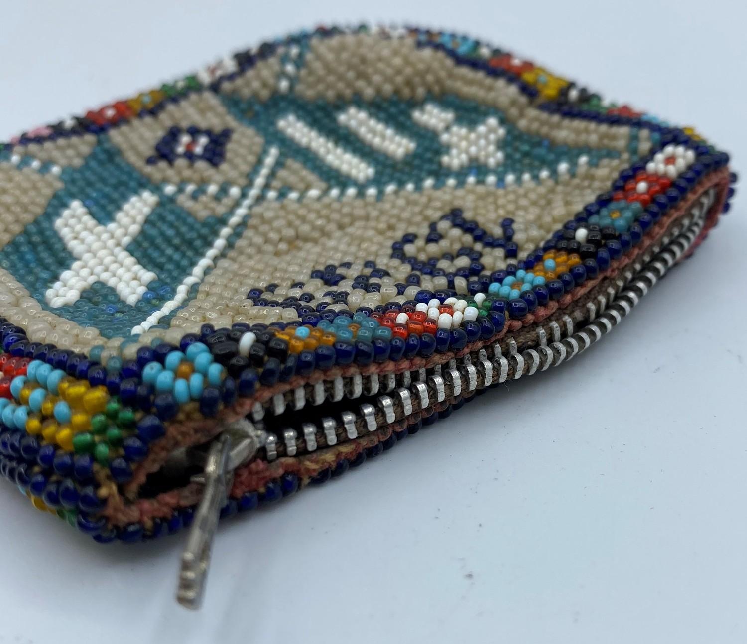 Italian - Nazi Relic. A Bead Work Purse Bearing Italian and Nazi and Flags with a 1939 Date. - Image 13 of 20