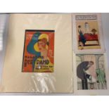 5x Art Deco Prints to include Covers of 'Magazine Bertrand' and possibly 'Vogue' (5)