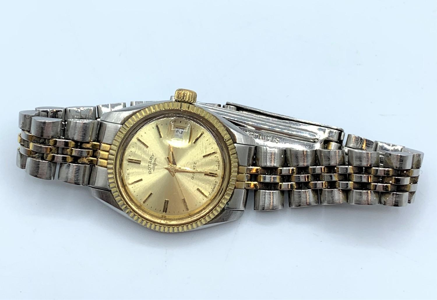 Rotary Ladies Watch quartz movement, in working order. - Image 2 of 10