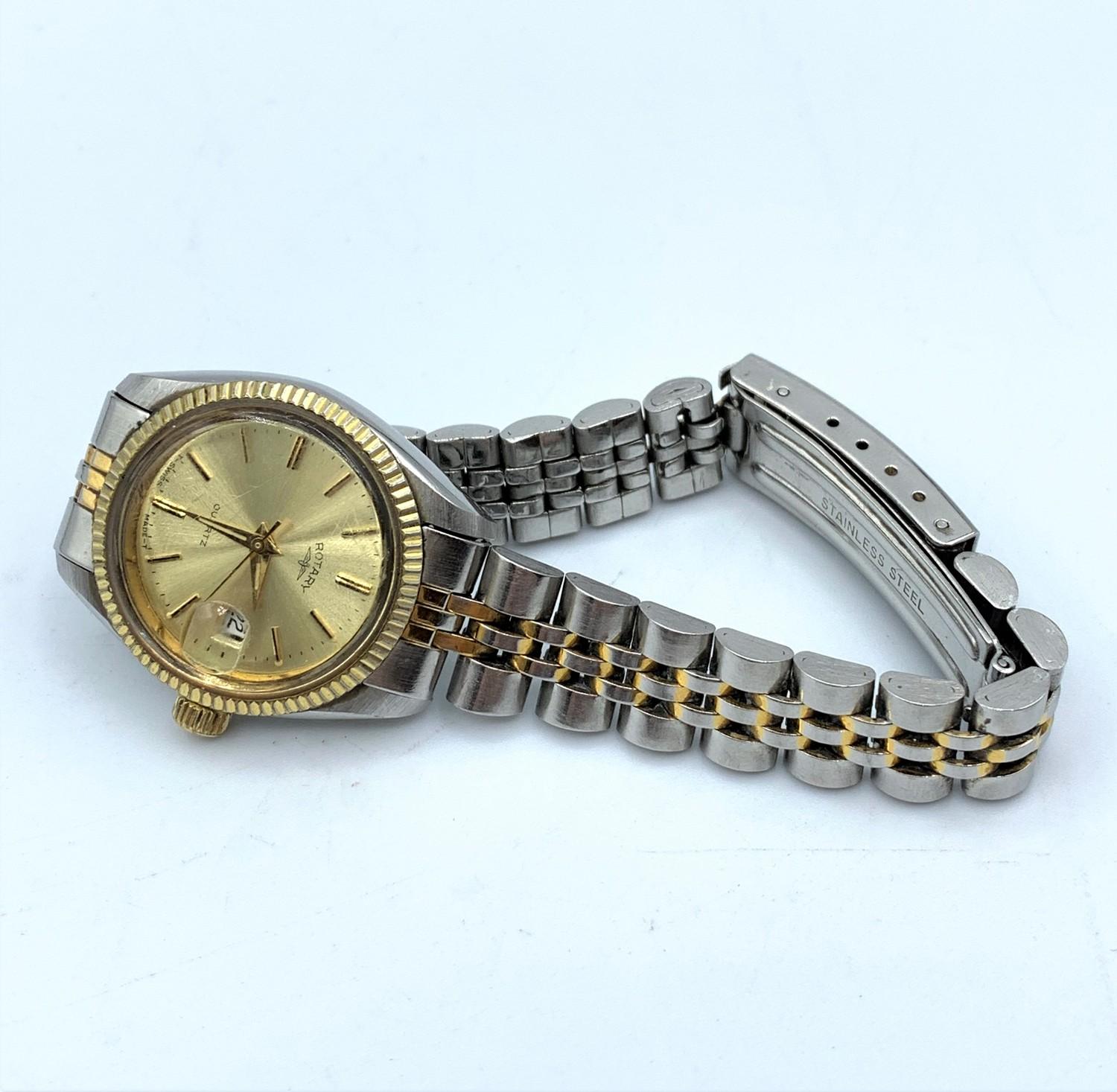 Rotary Ladies Watch quartz movement, in working order. - Image 3 of 10