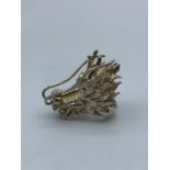 Selection of Vintage Silver Rings to include a large Chinese Dragon Silver Ring (weight 44g) and