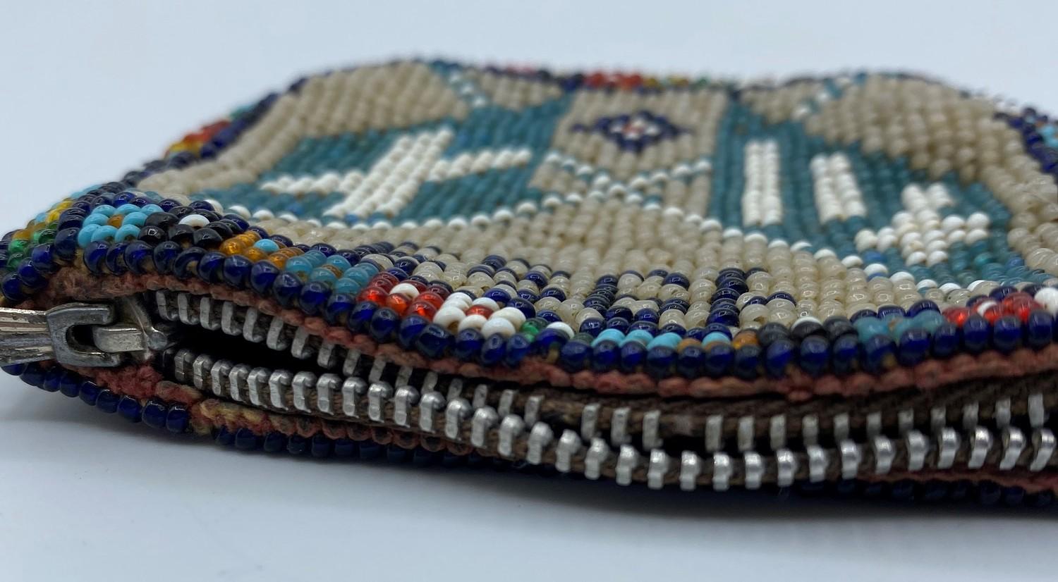 Italian - Nazi Relic. A Bead Work Purse Bearing Italian and Nazi and Flags with a 1939 Date. - Image 15 of 20