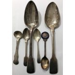 Collection of 6 Silver Spoons, total weight 212g (R3)