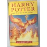 Harry Potter and the Order of the Phoenix Hardback First Edition 2003 Complete with Dust Jacket.