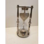 Large Silver Plated Egg Timer, 24x12cm