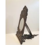 Victorian Mirror on stand, 45x18cm