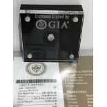 0.90ct Diamond Stone, oval cut G/VS2, GIA certificate 6311807450 (laser inscription of GIA number)