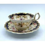 H & R Daniel Cup and Saucer pattern no 4254 Baroque style in perfect condition (2)