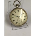 Antique Silver JW Benson Pocket Watch, Ludgate Hill London