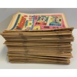 Large collection of vintage Whizzer Comics (197)