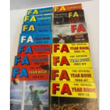 Collection of vintage Football Magazines FA Year Books 1950s - 1970s (14)