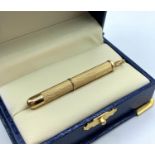 Antique 9K Yellow Gold Toothpick, full hallmarks weight 6.6g and 5cm long approx