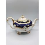 H & R Daniel Fine Teapot and cover of 'Second Gadroon' shape, pattern no 4728 in perfect condition