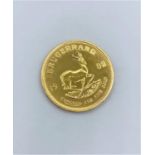 Krugerrand Coin Minted in 1982 CI03 Fine Gold