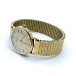 Mappin & Webb 9K Gold Quartz Watch with expandable Steel Strap, British Railway Celebration