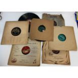 12 78rpm records to include 'Diana' by Paul Anka & Edmundo Ross