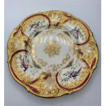 H&R Daniel 'Savoy plate' circa 1840, pattern no 8751 in good condition, no restoration, 24cm