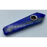 A Lapis Lazuli Smoking(opium?) Pipe (unused)