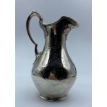 Early Victorian Silver Jug, weight 237g and 16cm tall approx