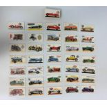 68x Brook Bond Tea Cigarette Cards 'The history of the motor car' (68)