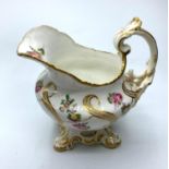 H&R Daniel rope edged Creamer with floral pattern