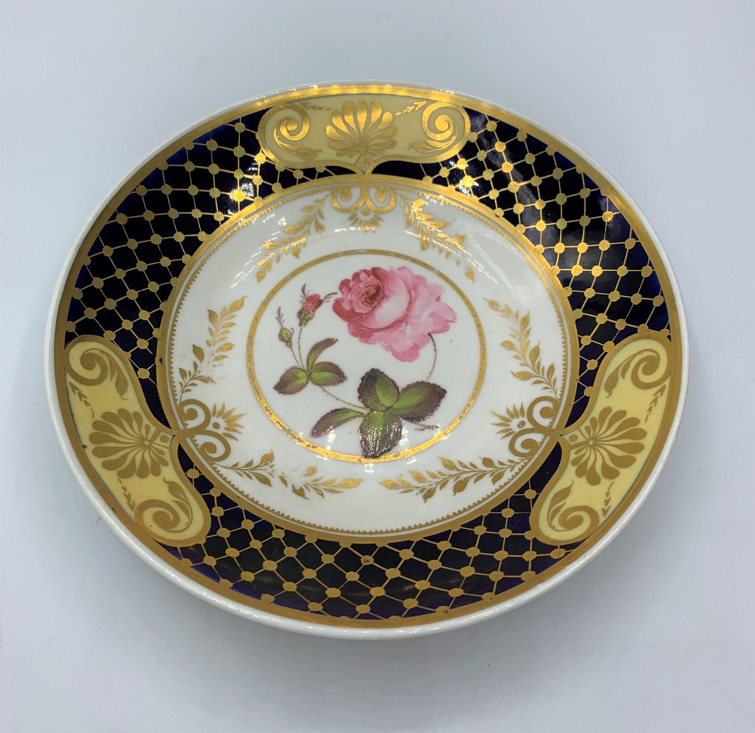 H&R Daniel Bell shape Cup & Saucer circa 1830 (2) - Image 6 of 8