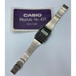 Casio wrist Watch in original case with user instructions