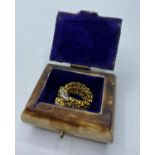 An impressive Chinese Dragon Ring (18ct gold filled), in an Antique Carved Bone presentation Box