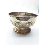 Early Victorian Silver Slop Bowl, weight 95g and 9cm diameter approx