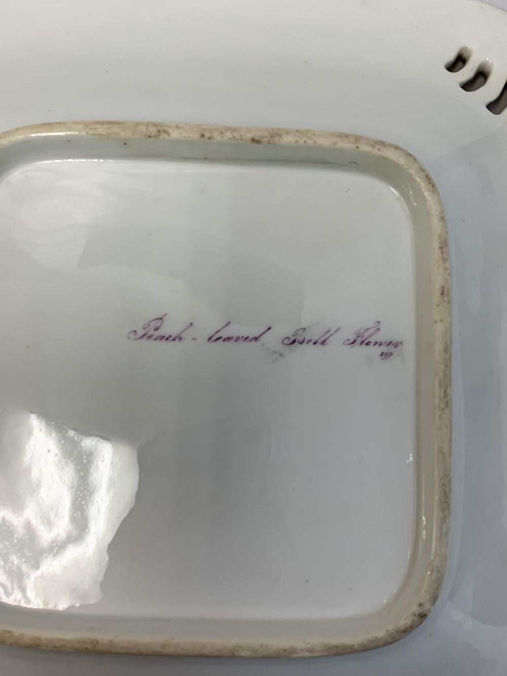 H&R Daniel Shell Pierced Shape Serving Dish in Good Condition. - Image 3 of 3