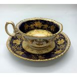 H&R Daniel Shrewsbury Shape Cup & Saucer in Good Condition.