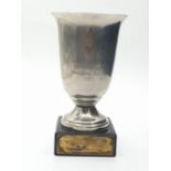 WW2 German Hitler Youth Shooting Camp Trophy Dated 1937. ?Best Shot?