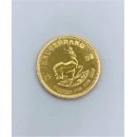 Krugerrand Coin Minted in 1982 CI03 Fine Gold