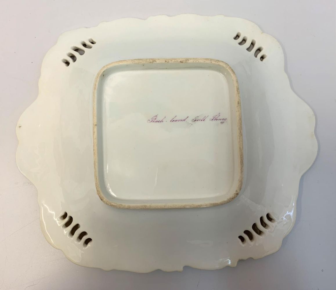 H&R Daniel Shell Pierced Shape Serving Dish in Good Condition. - Image 2 of 3