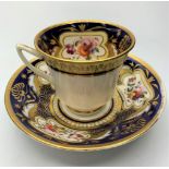 H&R Daniel dresden shape cup and saucer in good condition.