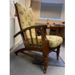 Antique Armchair, L81 x W55 x H104cm