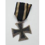 WW1 Imperial German Iron Cross 2nd Class. Nice original 3 part construction with an iron core.