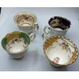 4x assorted H&R Daniel cups in good condition (4)