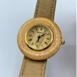 A Philip Mercier Quartz Ladies Fashion Watch With Leather Strap