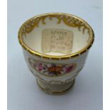 Early Daniel Egg cup, chip on foot