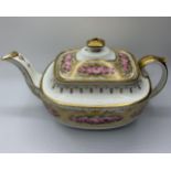 Early baroque tea pot thought to be H&R Daniel.