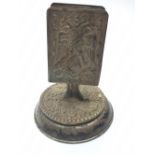 WW1 Circa 1914 Imperial German Officers Table Match Box Holder depicting a Prussian Eagle.