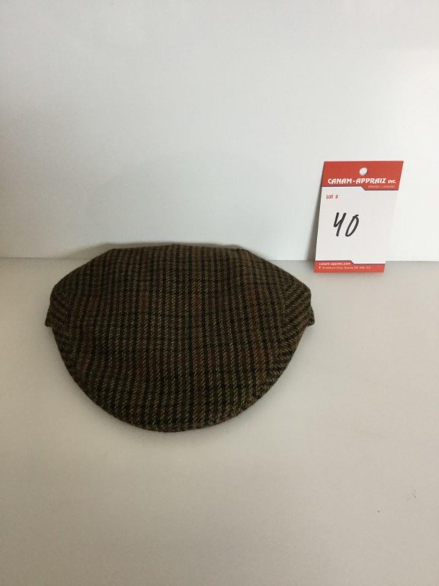 BAILEY BROWN PLAD HAT - LARGE