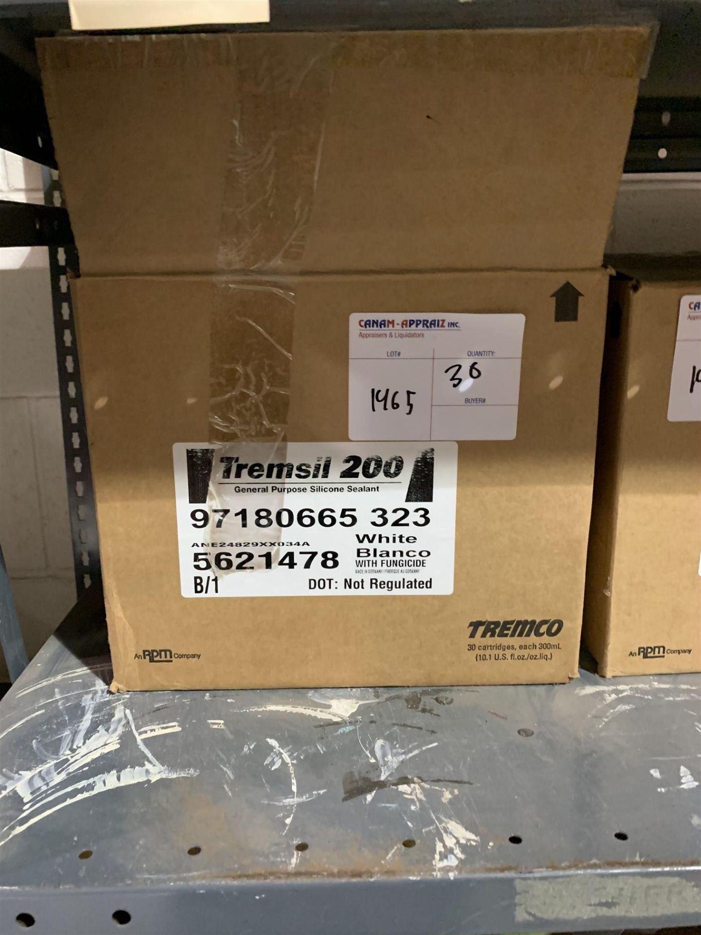 TREMCO - TREMSIL 200 - SILICONE SEALANT - WHITE - 300ML