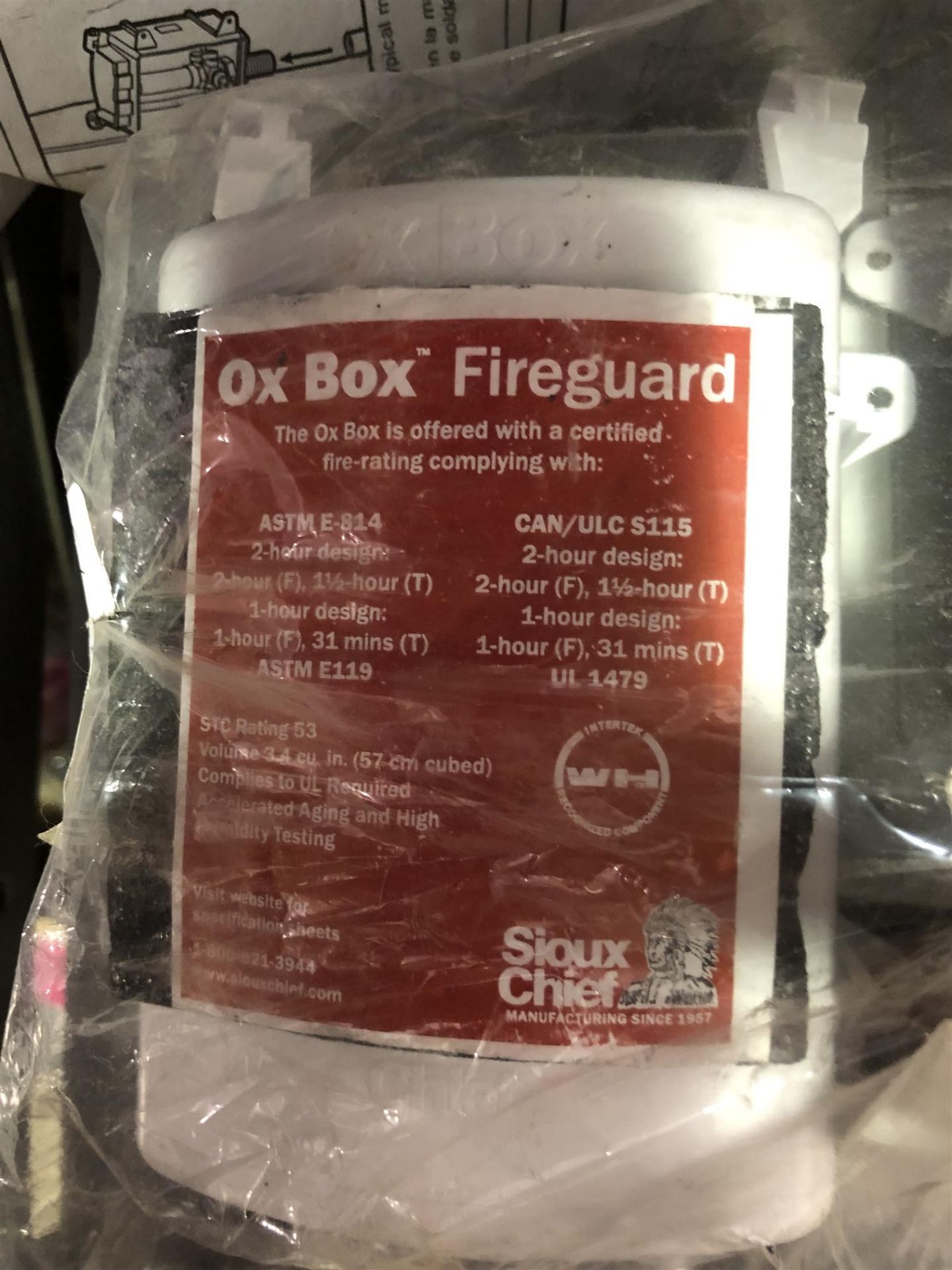 ON BOX - FIREGUARD - SEE PHOTOS - 3PCS - Image 3 of 3