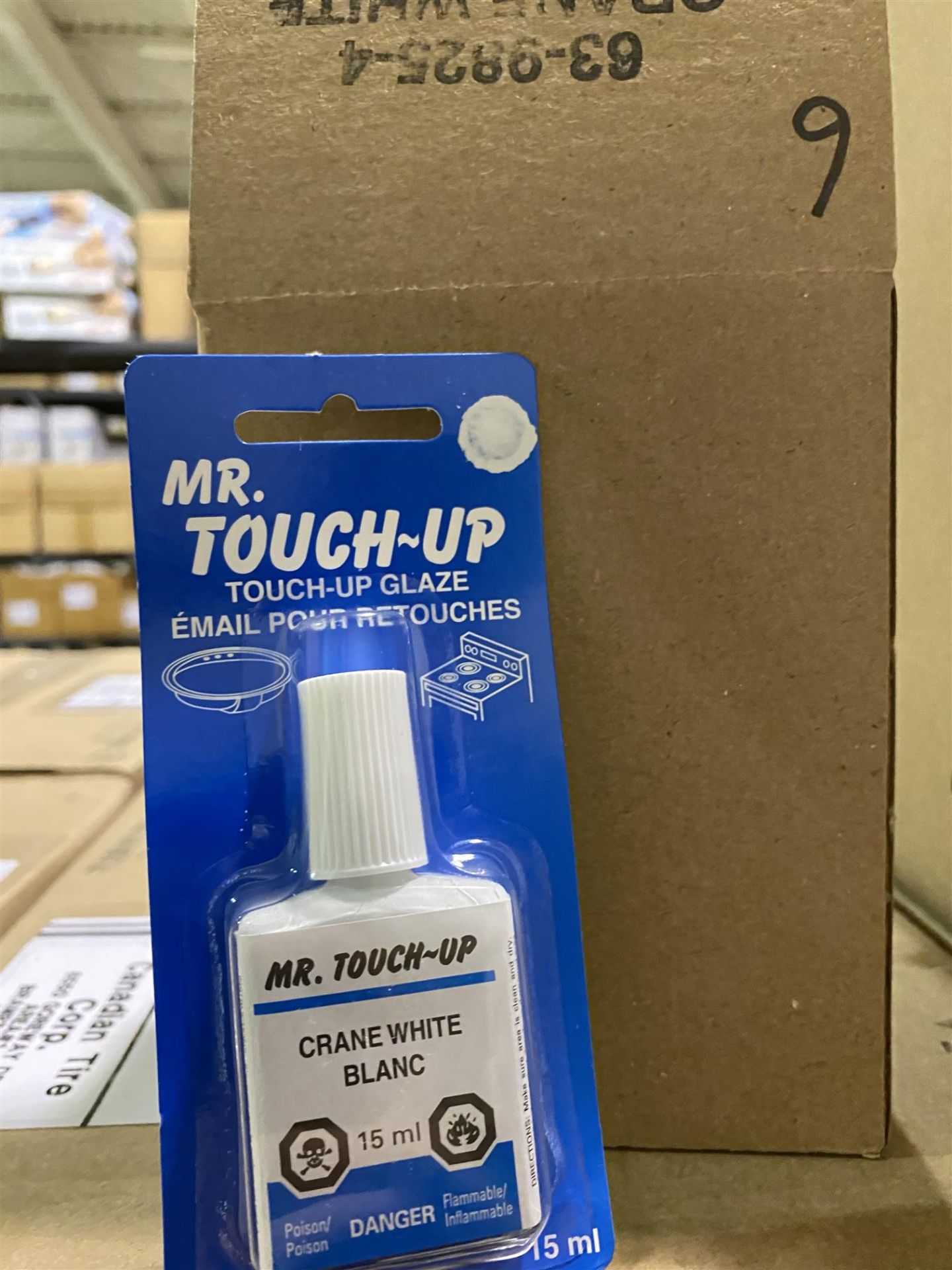 MR. TOUCH-UP - TOUCH-UP GLAZE - CRANE WHITE - 15ML - 72PCS - Image 2 of 2