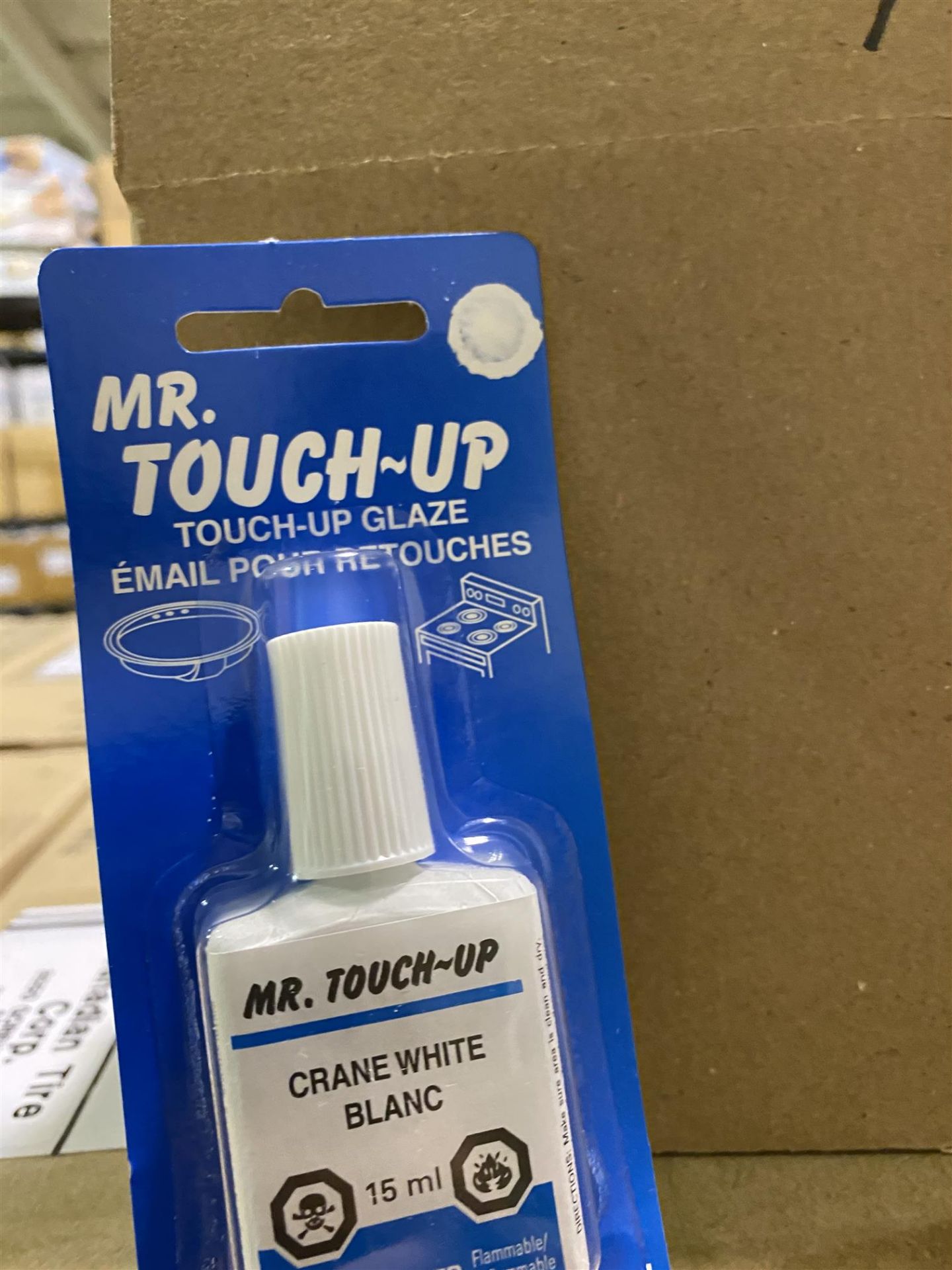 MR. TOUCH-UP - TOUCH-UP GLAZE - CRANE WHITE - 15ML - 72PCS - Image 2 of 2