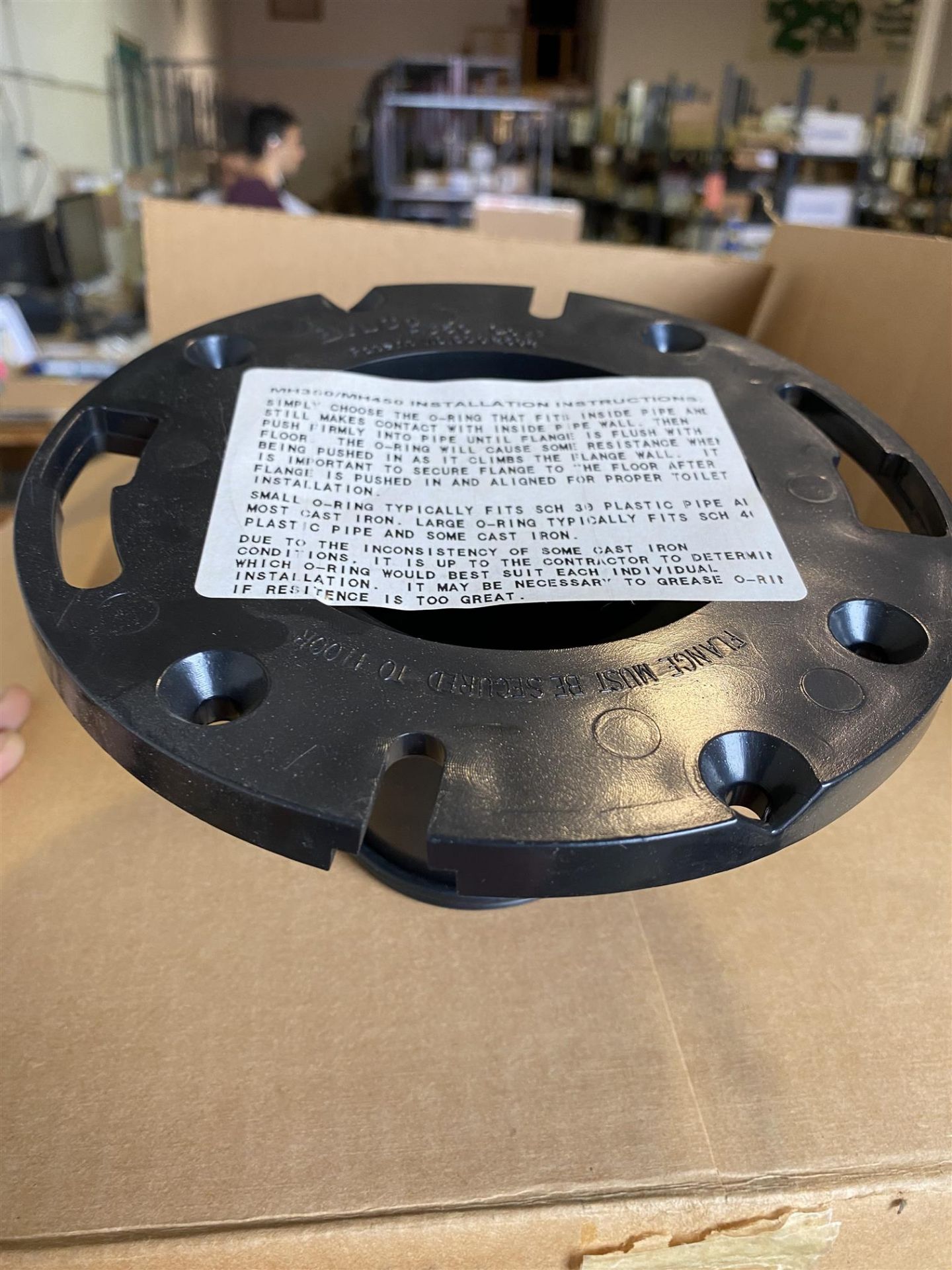 BRUCO PRODUCTS LLC - INSIDE 3" COMPRESSION FLANGE ABS - PART #MH350A - 26PCS - Image 2 of 2